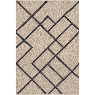 Nuloom Bronte Geometric Reversible Wool Blend Indoor Area Rug