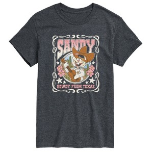 Men's - Spongebob Squarepants - Country Sandy-Men's Short Sleeve Graphic T-Shirt Short Sleeve Graphic T-Shirt - 1 of 4