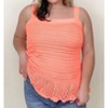 Women's Knit Peplum Tank Top - DAVI & DANI - 4 of 4