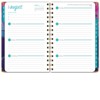 Global Printed Products Hardcover AY 2025-2026 Fashion Planner - 5.5"x8" (Pink Purple Marble) - 4 of 4