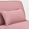 GlasFlength Accent Chairs Leisure and Reading Lounge Armless chair, Suitable for Living Room, Bedroom, Office, Pink, 28.7"*34.3"*31.9" - 2 of 4