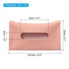 Unique Bargains Car Sun Visor Seat PU Leather Adjustable Elastic Strap Tissue Box Cover - 2 of 4
