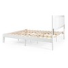 Wooden Bed Frame With Headboard, Acacia Wood Platform Bed With Wood Slat Support, No Box Spring Needed, Easy Assembly, 84"Lx63.5"Wx43.5"H - 3 of 4