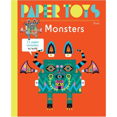 Paper Toys: Monsters - By Niark (paperback) : Target