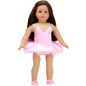 Sophia’s Ballet Dress, Slippers, & Hair Accessory for 18” Dolls, Light Pink - 1 of 1