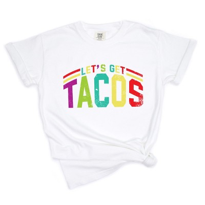 Simply Sage Market Let's Get Tacos Varsity Garment Dyed Tee