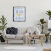 Stupell Industries Happy Hanukkah Botanical Menorah Floating Frame Canvas Art - 3 of 4