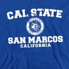 California State University San Marcos Official Circle Logo Adult Pull-Over Hoodie - 2 of 4