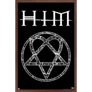 Trends International HIM - Logo Framed Wall Poster Prints - 1 of 4
