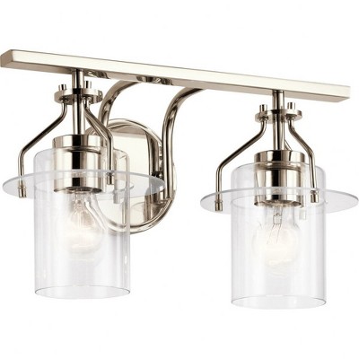 Kichler Lighting Everett 2 - Light Vanity in  Polished Nickel