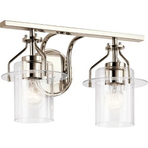 Kichler Lighting Everett 2 - Light Vanity in  Polished Nickel - 1 of 4