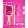 Unbrush Barbie Duo Set Regular & Mini Brush - 4 of 4