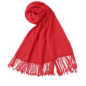 INSPIRE CHIC Women's Winter Warm Knitted Long Rectangle Shape Stylish Scarve - 1 of 4