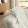 Oversized Plush Foam Swivel Glider Chair with Adjustable Pillows - 4 of 4