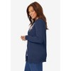 Woman Within Plus Size Perfect Long-Sleeve Cardigan - 4 of 4