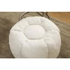 Lyngins Giant Faux Fur Bean Bag Chair, Ergonomic Lazy Chair with Memory Foam, Stylish Accent Chair, Single Sofa Chair for Home & Leisure - 4 of 4