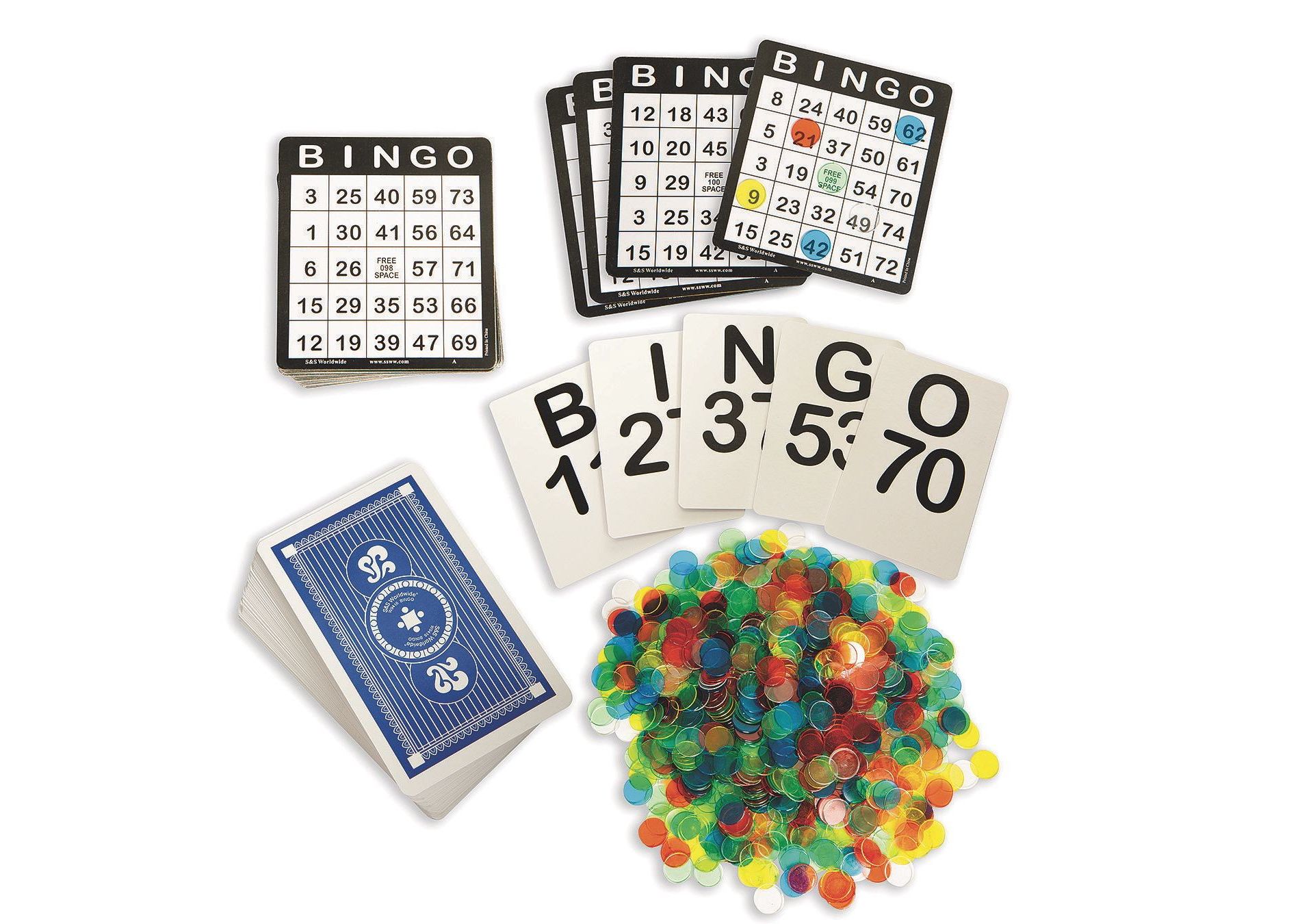 S&S Worldwide Quick Play Bingo Set