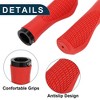Unique Bargains Bike Handlebar Grips Covers 5.28" Red 1 Pair - 4 of 4