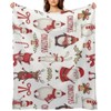 DSANE Christmas Grandpa Pattern Christmas Throw Blanket Soft Fleece Christmas Blanket Cozy Flannel Throw for Couch Bed - 2 of 4