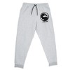 Mortal Kombat Klassic Symbol Unisex Jogger Sweatpants with Pockets for Men and Women Athletic Heather - 4 of 4