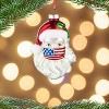 Every Day is Christmas Glass Blown Decoration Cute Hand Made Figurines Christmas Tree Ornament - 4 of 4