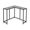 Laminate Console Table Metal Frame for Corner, Entryway, Living Room, or Bedroom - 2 of 4