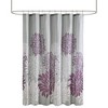 72x72'' Printed Floral Cotton Shower Curtain - 2 of 4