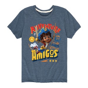 Boys' - Santiago of the Seas - Adventure Awaits Amigos Short Sleeve Graphic T-Shirt - 1 of 4