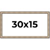 PosterPalooza | Panoramic Refined Silver Picture Frame - UV Acrylic, Foam Board Backing, Hanging Hardware - 2 of 4