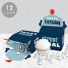 Big Dot of Happiness Boy 16th Birthday - Treat Box Party Favors - Sweet Sixteen Birthday Party Goodie Gable Boxes - Set of 12 - 3 of 4