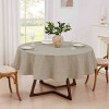 Izod Chadwick Linen 70" Round Tablecloth - 2 of 3