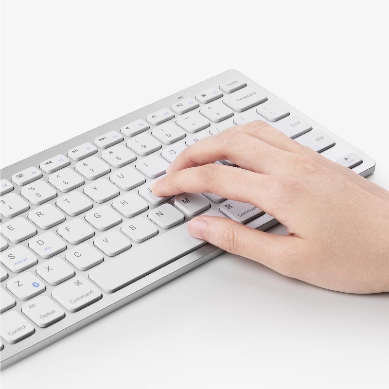 Anker Bluetooth Ultra-Slim Keyboard - White, 3 of 5