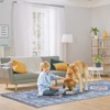 Area Rugs for Living Room - Machine Washable, Non-Slip, Stain Resistant, Soft Boho Vintage, Low Pile Thin Carpet - 2 of 4