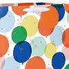 Kids' XL Birthday Gift Bag Colorful Balloon Design - 3 of 4