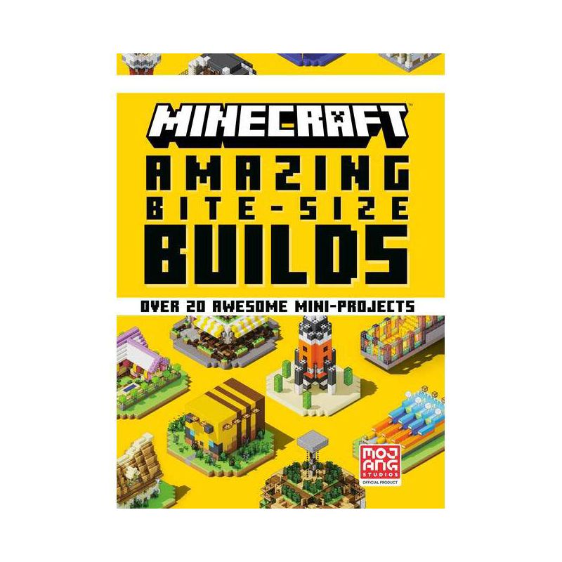 Minecraft Bite-Size Builds 2 - by Mojang Ab &#38; The Official Minecraft Team (Hardcover), 1 of 2