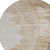 Brown Beige And Taupe Abstract Washable Indoor Outdoor Area Rug - 4 of 4