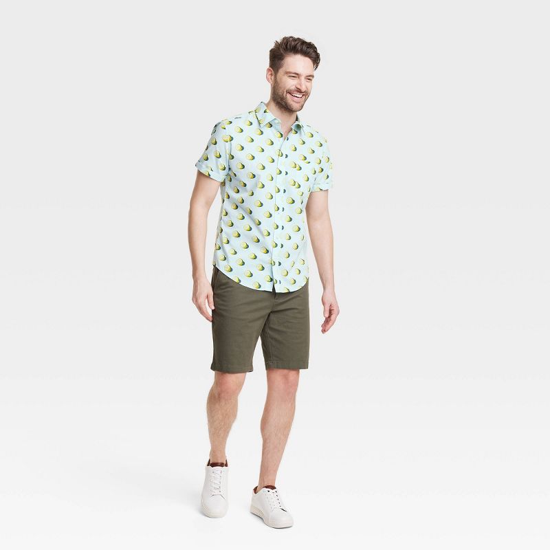 Men's Short Sleeve Button-Down Shirt - Goodfellow & Co™, 4 of 5