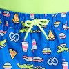 Boys' Humor Food Printed Swim Trunks - Cat & Jack™ Blue - 3 of 3