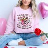 Simply Sage Market Women's Graphic Sweatshirt Howdy Valentine Disco Ball - 2 of 4