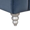 NicBex Couches for Living Room 63inch Cloud Couch Modern Dutch Fluff Upholstered 2 Seater Sofa Couch Loveseat Sofa with Solid Wood Legs - 4 of 4