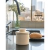 Classic Matte Ivory Butter Bell Crock - 3 of 4