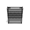 TRU RED 5-Pocket Mesh Letter Wall File Black (TR57582-CC) - 3 of 3