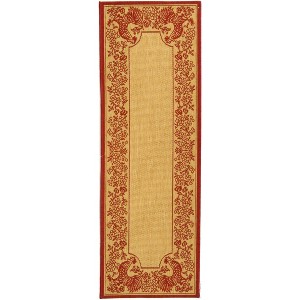 Courtyard CY3305 Power Loomed Indoor and Outdoor Rug - Safavieh - 1 of 4