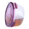 REGALWOVEN Leakproof Good-Quality Material Food Container Purple 8 Pack - 4 of 4