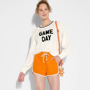 Women's Game Day Pullover Sweater - Wild Fable™ - 1 of 3