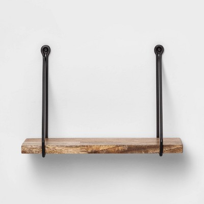 target wooden shelf