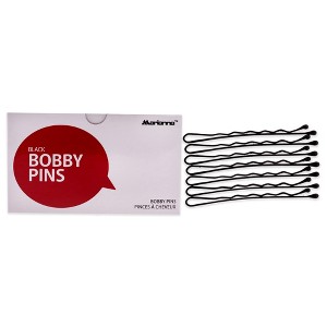 Supreme Bobby Pins - Black by Marianna for Women - 1 lb Hair Clips - 1 of 4