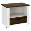 Costway 2PCS Accent Nightstand Drawer and Open Shelf Sofa End Table Bedroom Living Room - 2 of 4