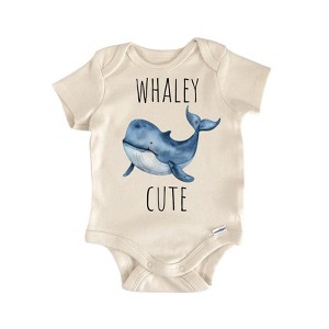 Whale Whaley Cute Beach - Baby Boy Girl Clothes Infant Onesie® Funny Cute Newborn GS1 - 1 of 1