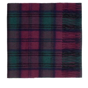 Lona Scott Pure Lambswool Tartan Scarf - 1 of 4